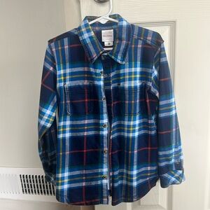 Hanna Andersson boys button up shirt. Cute for spring! EUC size 5